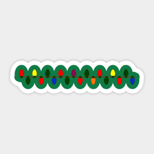 Christmas Lights Sticker